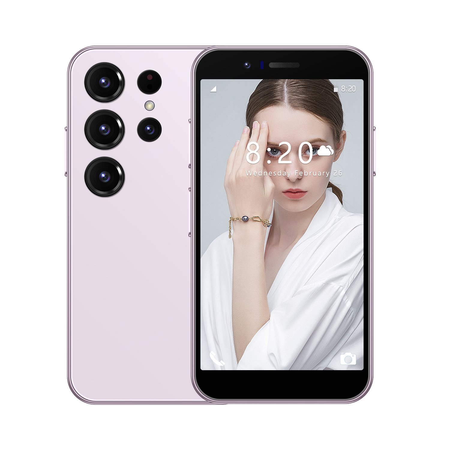 Drop shipping S24 mini phone unlocked Quad Core Dual SIM Android Mobile Phone 3G cell phone S24 Super Mini Smartphone